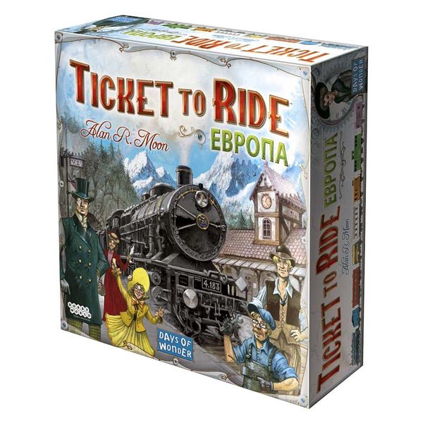 Ticket to Ride: Європа | Настільна гра Квиток на потяг 1032 фото