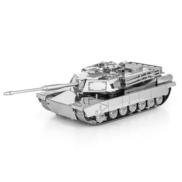Металлический 3D конструктор Tank M1 Abrams | Танк MMS206 фото