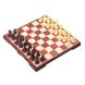Магнитные шахматы, шашки. Magnetic Folding Peach wood Chess and Checker 31x31 4856-С фото 4