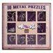 10 Metal Puzzle Violet | Фіолетовий набір головоломок 473359 фото 1
