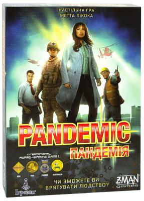 Настольная игра Пандемия укр. 4913 фото