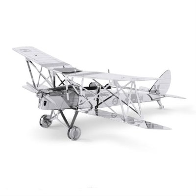 Металлический 3D конструктор De Havilland Tiger Moth MMS066 фото