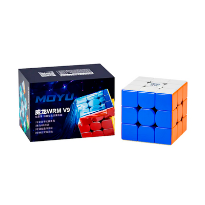 Кубик MoYu 3х3 Weilong WRM V9 UV кольоровий пластик MY8279 фото