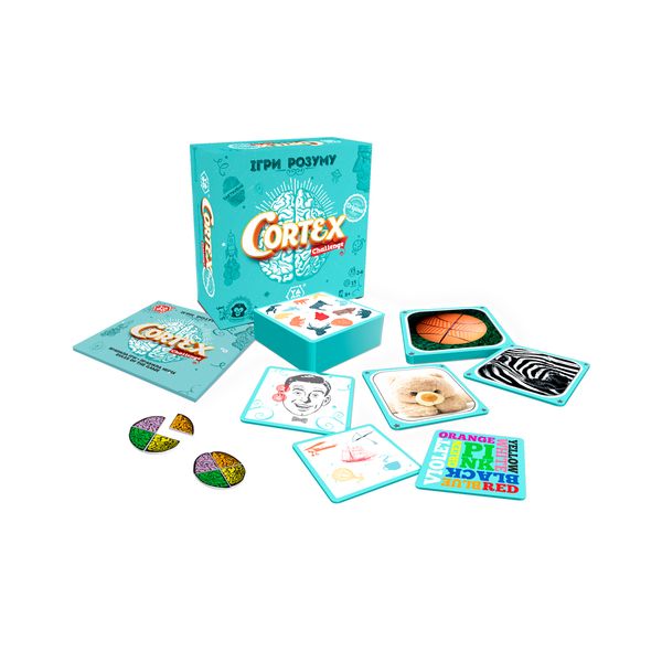 Настільна гра CORTEX CHALLENGE (90 карток, 24 фішки) 101018917 фото