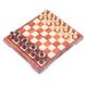 Магнітні шахи під дерево Chess magnetic wood-plastic 36x31 см 3520L фото 1