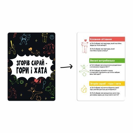 Настольная игра Сгорел сарай, гори с хата 0025 фото