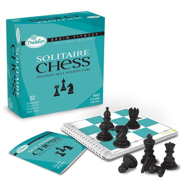 Игра-головоломка Шахматный пасьянс Фитнес для мозга | ThinkFun Solitaire Chess Brain Fitness 83402 фото