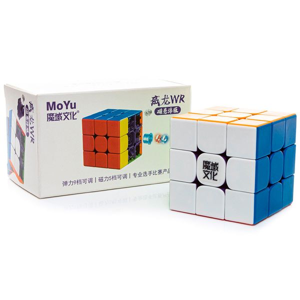 MoYu WeiLong WR MagLev 3х3 stickerless | Кубик 3х3 Мою WR MagLev магнитный MYWR01 фото