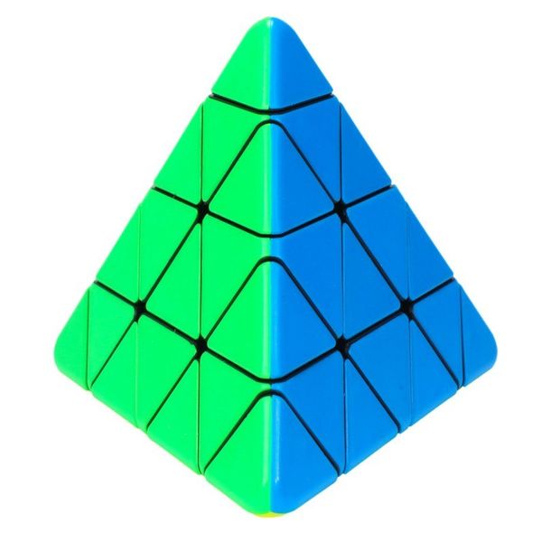 Yuxin Little Magic Pyraminx 4x4 stickerless| Пирамидка YX1699 фото