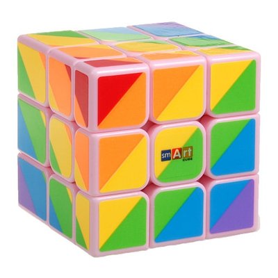 Smart Cube Rainbow pink | Райдужный кубик рожевий SC363 фото