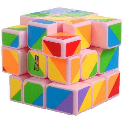 Smart Cube Rainbow pink | Радужный кубик розовый. SC363 фото