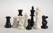 Шахматные фигури Стаунтон 97 мм, пластик утяжеленные E211 фото 3