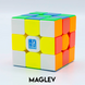 Кубик Super RS3M Maglev 3x3 кольоровий пластик MYRS08 фото 1