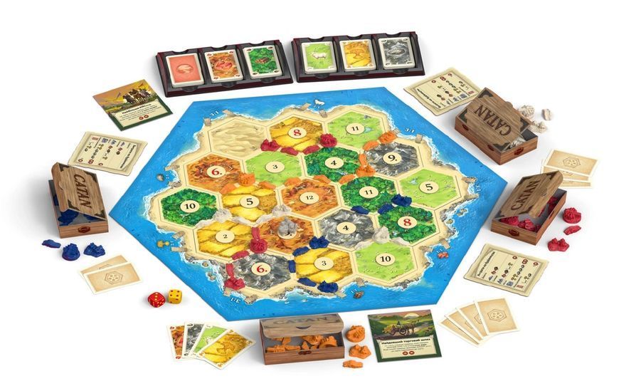 CATAN Колонизаторы | Стратегическая настольная игра R100UA фото