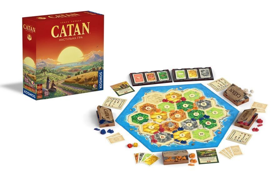 CATAN Колонизаторы | Стратегическая настольная игра R100UA фото