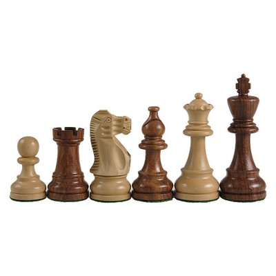 Шахові фігури дерев'яні 98мм Стаунтон E23 фото
