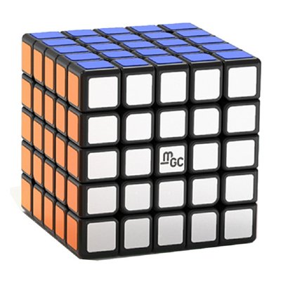 YJ MGC 5x5 black | Кубик MGC 5x5 чорний пластик з магнітом YJMGCWJ01 фото