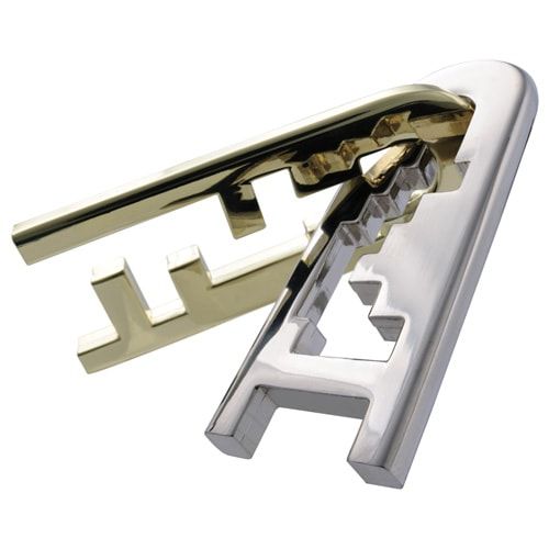 4* Замок (Huzzle Keyhole) | Головоломка з металу 515061 фото