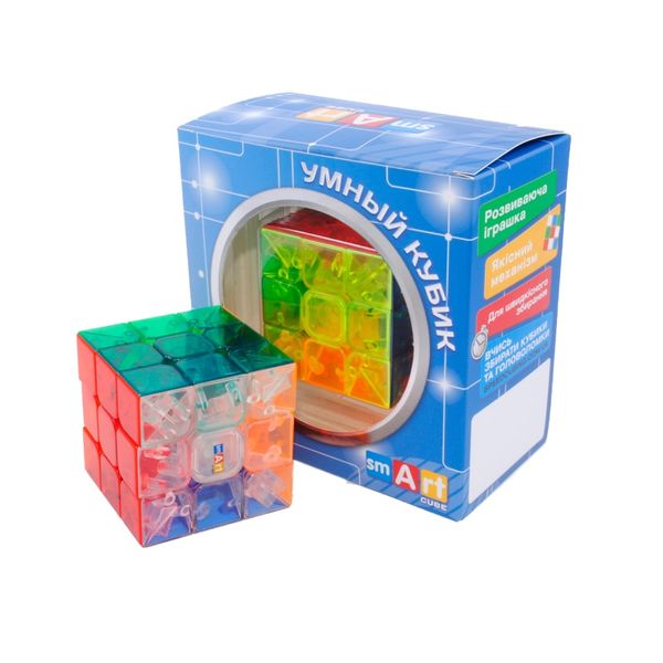 Smart Cube 3x3 | Кубик 3х3 прозрачный SC304 фото