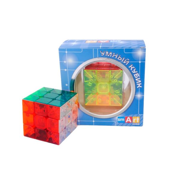 Smart Cube 3x3 | Кубик 3х3 прозрачный SC304 фото
