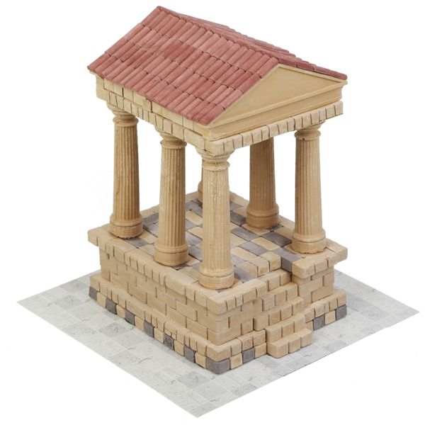 Римський храм | Конструткор зі справжніж цеглинок 70576 фото