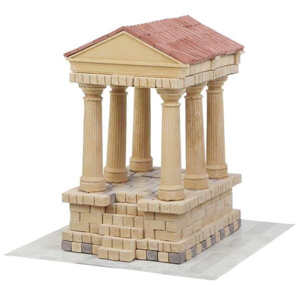 Римський храм | Конструткор зі справжніж цеглинок 70576 фото
