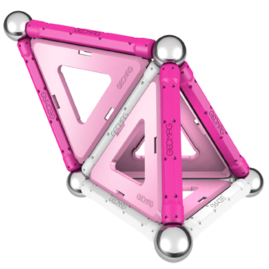 Geomag Panels розовый 22 детали | Магнитный конструктор Геомаг PF.524.340.00 фото