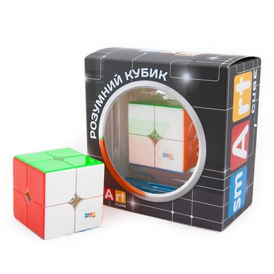 Smart Cube 2х2 Magnetic | Магнитный кубик без наклеек SC205 фото