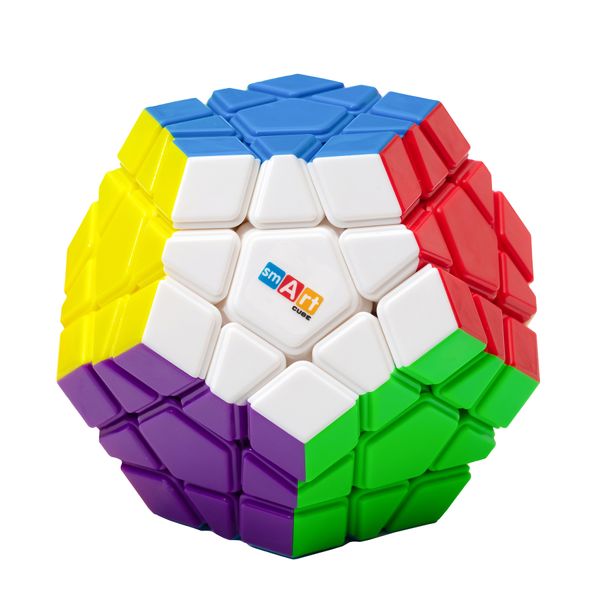 Smart Cube Megaminx Stickerless | Мегаминкс кольоровий пластик SCM3 фото