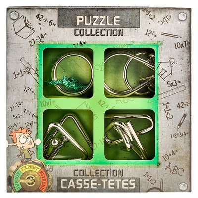 JUNIOR Puzzles Collection | Набор металлических головоломок для детей 473361 фото