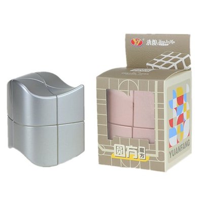 YJ 2x2 Yuanfang silver | Кубик Мою 2x2 YJ8317 фото