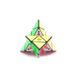 QiYi Pyraminx X-Man Bell V2 Magnetic Black | Пирамидка магнитная QYLT201 фото 1