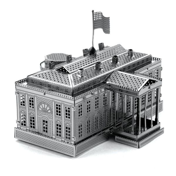 Металевий 3D конструктор White House | Білий дом MMS032 фото
