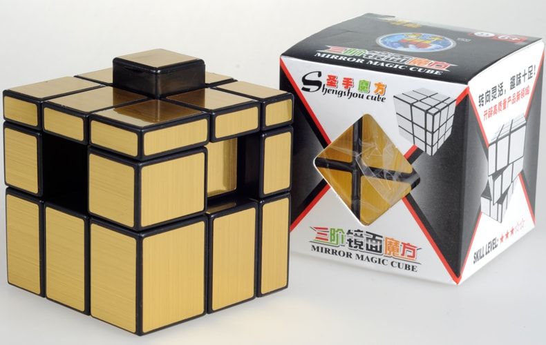 ShengShou Mirror Gold | Кубик ШенгШоу Дзеркально-Золотистий SS7097A-2 фото