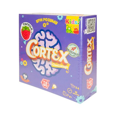 Настільна гра CORTEX CHALLENGE KIDS (90 карток, 24 фішки) 101019917 фото