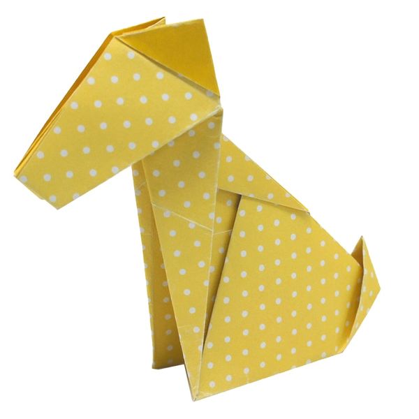 Веселые оригами "Собаки" 20 листов 20х20см 11333 фото