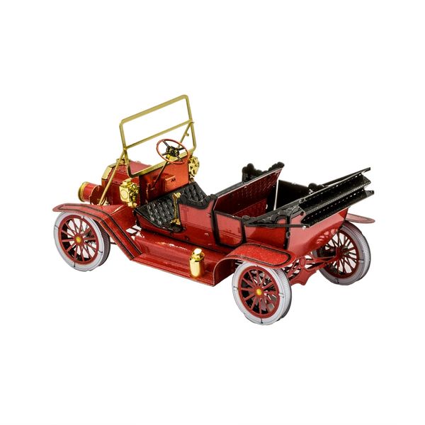 Металичний 3D конструктор Ford Model T 1908 червоний/золото MMS051C фото